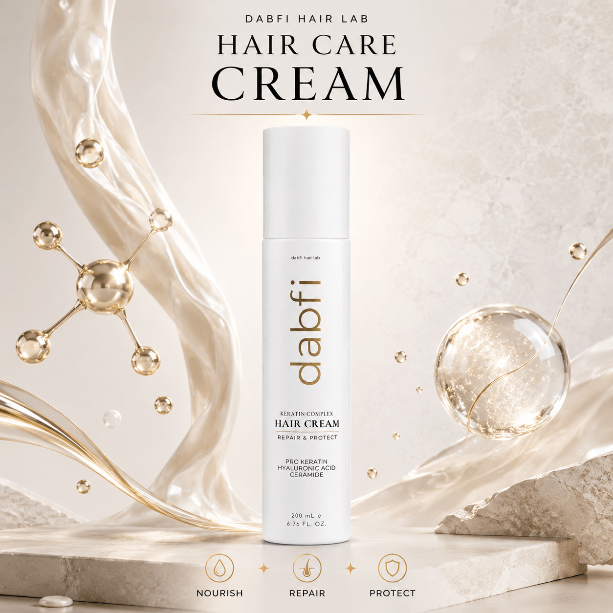 DABFI Keratin Complex Hair Cream 200 ml