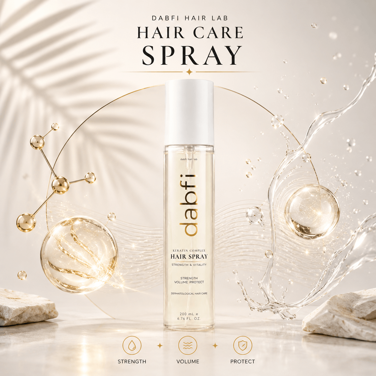 DABFI Keratin Complex Hair Spray 200 ml